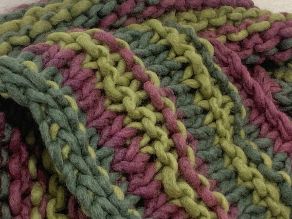 Long Striped Scarf